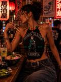 Demon Slayer  Halter Top