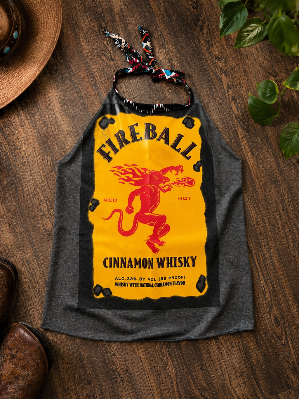 Fireball Halter Top