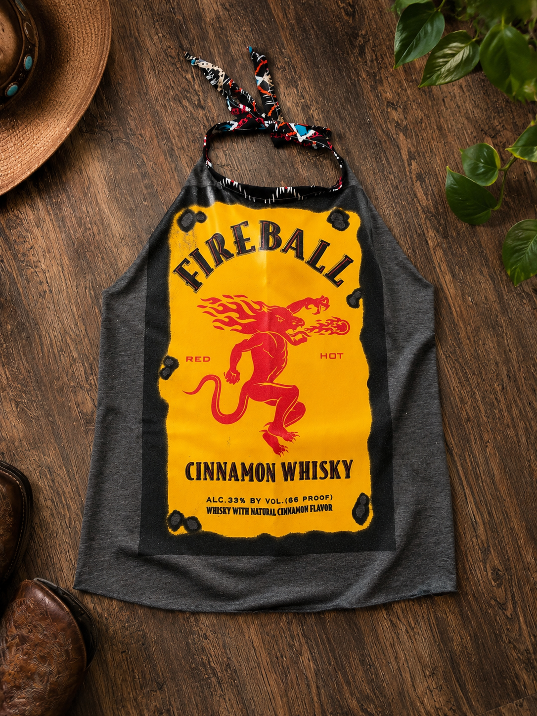 Fireball Halter Top
