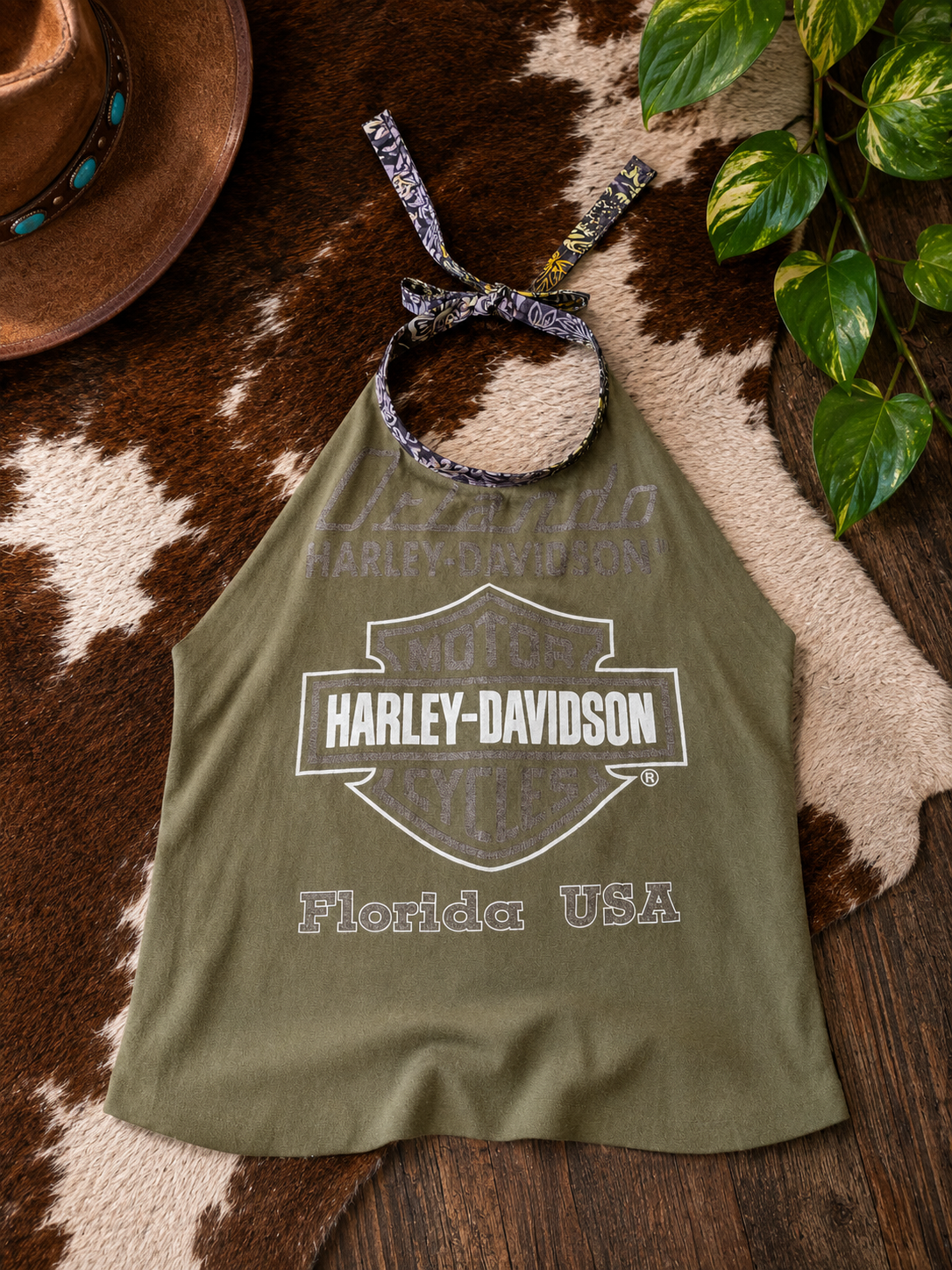 Orlando Harley Halter Top