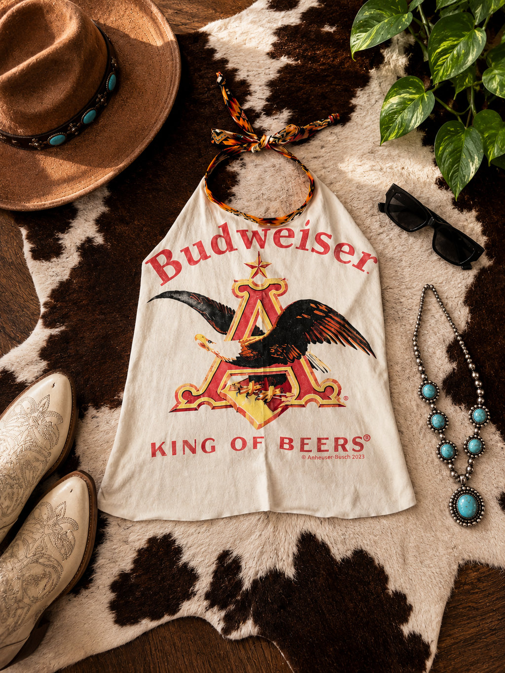 Budweiser Halter Top