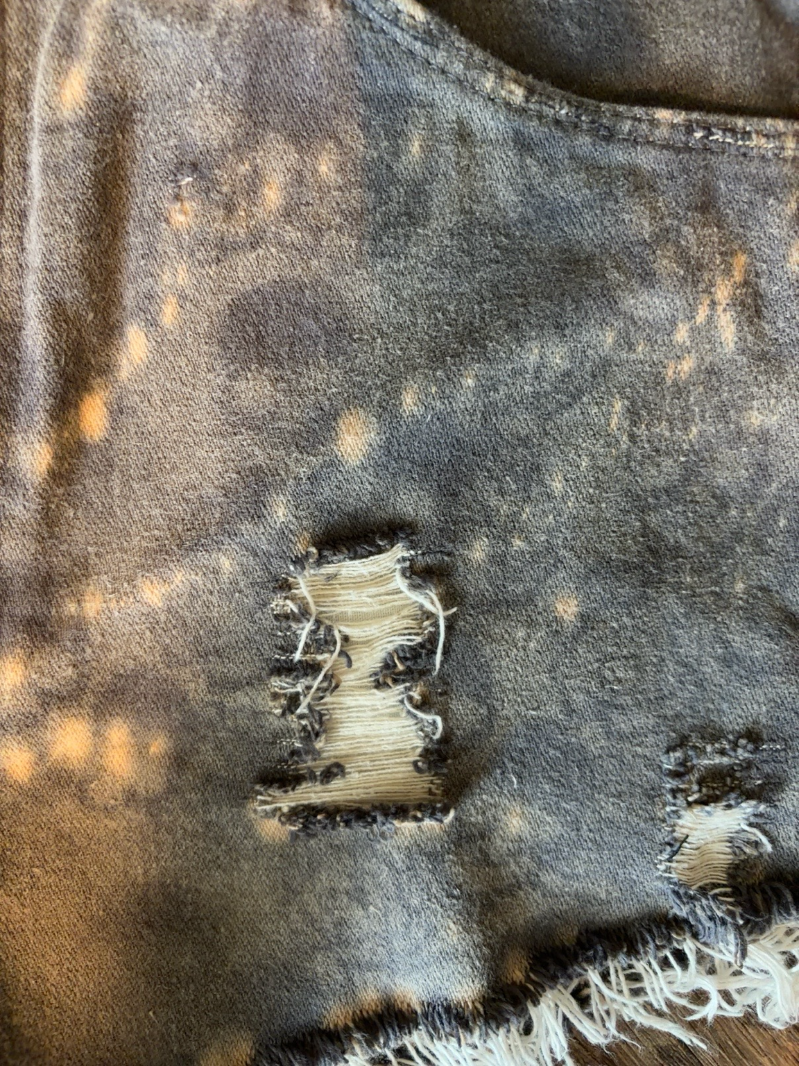 Wrangler Reworked Denim Shorts {Size 33}